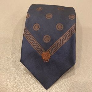 GIANNI VERSACE silk tie.